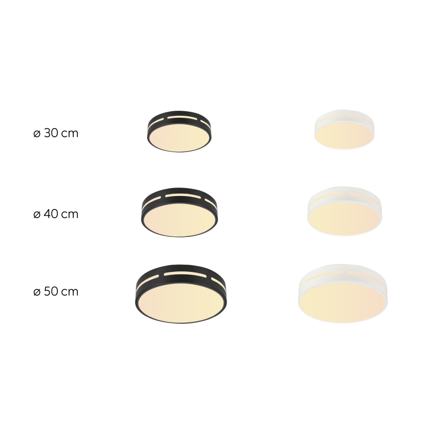 Immax NEO 07153-W40 - Lámpara de techo LED regulable NEO LITE PERFECTO LED/24W/230V Wi-Fi Tuya blanca + mando a distancia