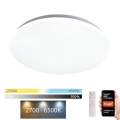 Immax NEO 07156-38 - Lámpara de techo LED regulable ANCORA LED/24W/230V 2700-6500K Wi-Fi + mando a distancia Tuya
