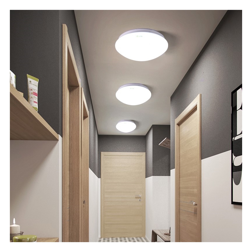 Immax NEO 07156-38 - Lámpara de techo LED regulable ANCORA LED/24W/230V 2700-6500K Wi-Fi + mando a distancia Tuya