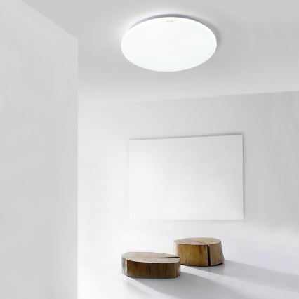 Immax NEO 07156-38 - Plafón LED regulable ANCORA LED/24W/230V 2700-6500K Wi-Fi + mando a distancia Tuya
