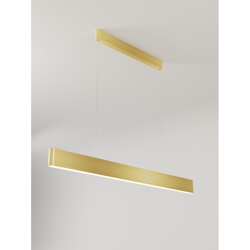 Immax NEO 07157-G120X - LED RGB+CCTW Lámpara colgante regulable MILANO LED/40W/230V Tuya dorado