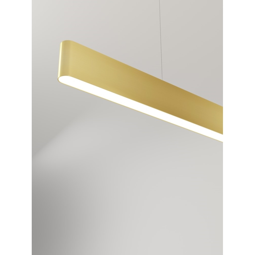 Immax NEO 07157-G120X - LED RGB+CCTW Lámpara colgante regulable MILANO LED/40W/230V Tuya dorado