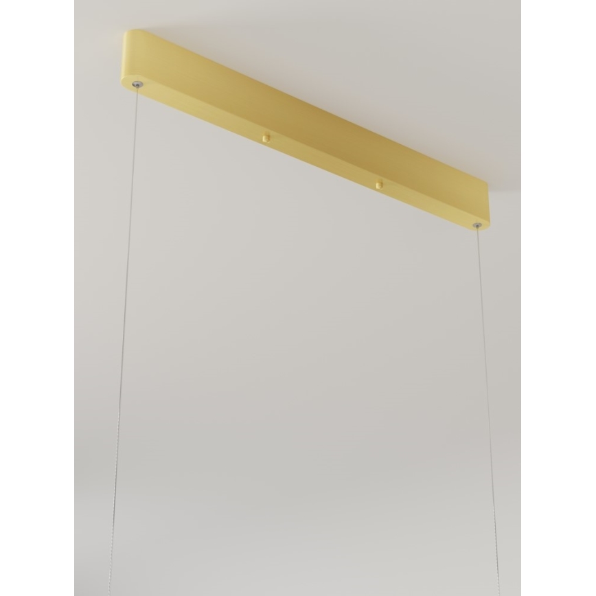 Immax NEO 07157-G120X - LED RGB+CCTW Lámpara colgante regulable MILANO LED/40W/230V Tuya dorado