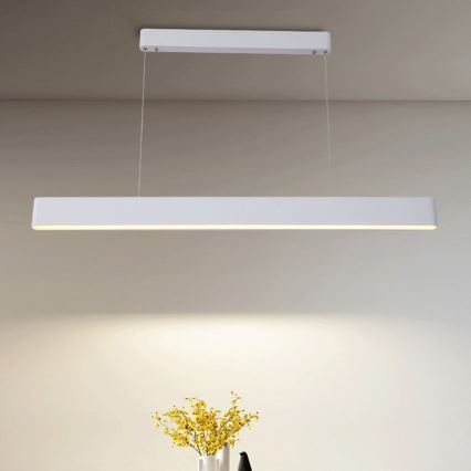 Immax NEO 07157-W120X - LED RGB+CCT Lámpara colgante regulable MILANO LED/40W/230V Tuya blanco