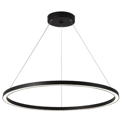 Immax NEO 07158-B80 - Lámpara de araña LED regulable FINO LED/60W/230V Tuya negro + mando a distancia