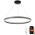 Immax NEO 07158-B80 - Lámpara de araña LED regulable FINO LED/60W/230V Tuya negro + mando a distancia