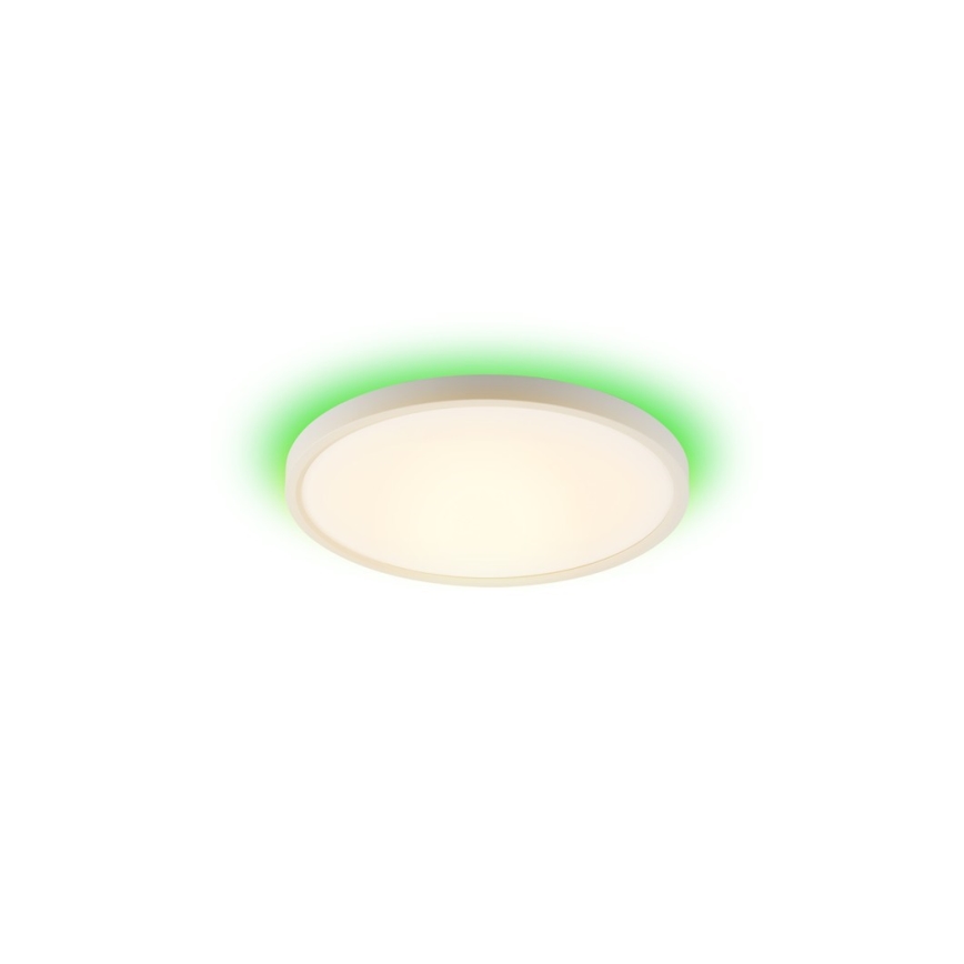 Immax NEO 07169-W60 - LED RGB+CCT Plafón con dimmer NEO LITE TUDO 65W/230V 2700-6500K Wi-Fi Tuya + control remoto blanco