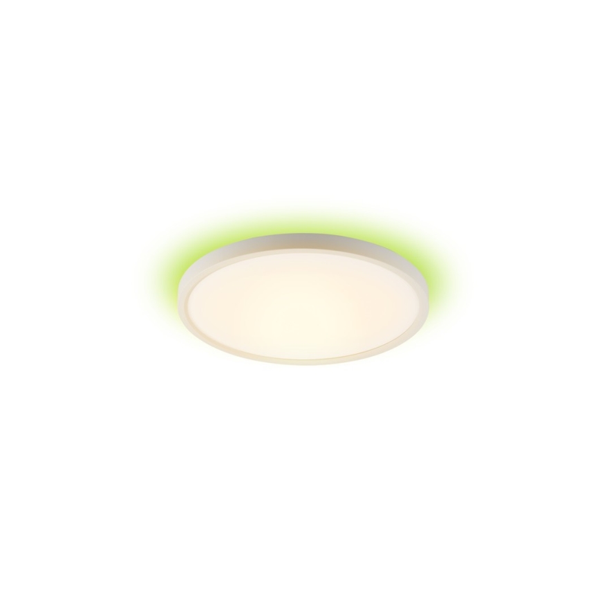 Immax NEO 07169-W60 - LED RGB+CCT Plafón con dimmer NEO LITE TUDO 65W/230V 2700-6500K Wi-Fi Tuya + control remoto blanco