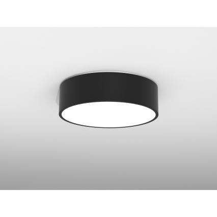 Immax NEO 07200L - Plafón LED regulable RONDATE LED/18W/230V 3000-6000K diá. 25 cm negro Tuya + control remoto