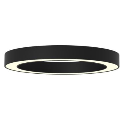 Immax NEO 07210L - Plafón LED regulable PASTEL LED/68W/230V 95 cm negro Tuya + control remoto