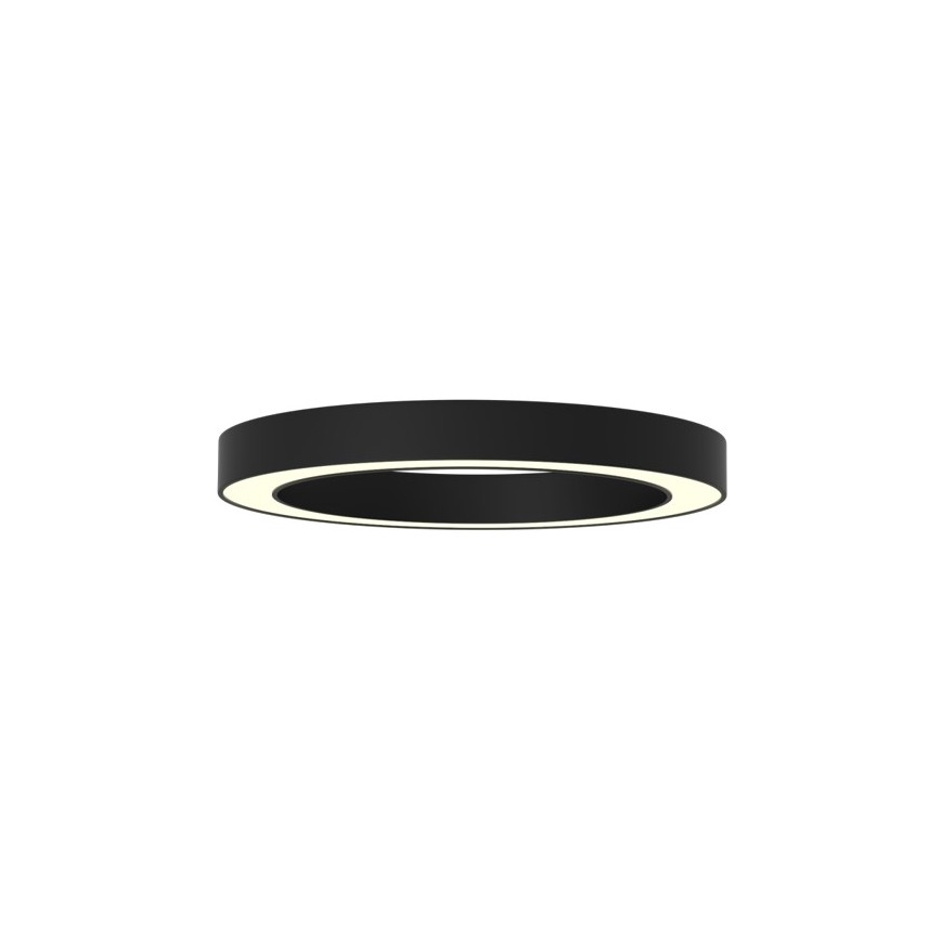 Immax NEO 07210L - Plafón LED regulable PASTEL LED/68W/230V 95 cm negro Tuya + control remoto