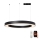Immax NEO 07211L - Lámpara de araña LED regulable PASTEL LED/68W/230V 2700-6500K Tuya negro + control remoto