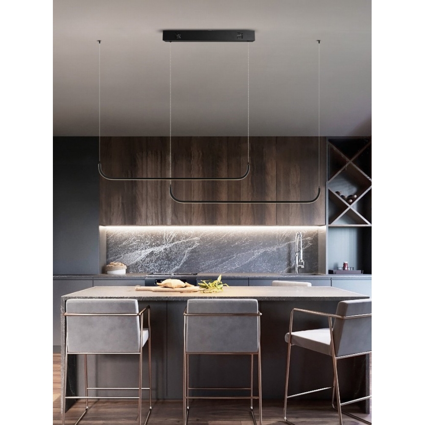 Immax NEO 07226L - Lámpara de araña LED regulable PATTINI LED/53W/230V Tuya + CR