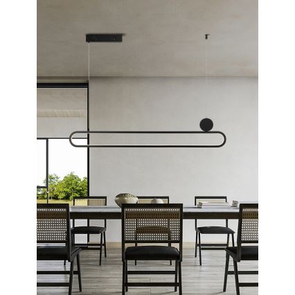 Immax NEO 07231L - Lámpara de araña LED regulable NEO LITE OVALE LED/50W/230V 2700-6500K Wi-Fi Tuya + control remoto