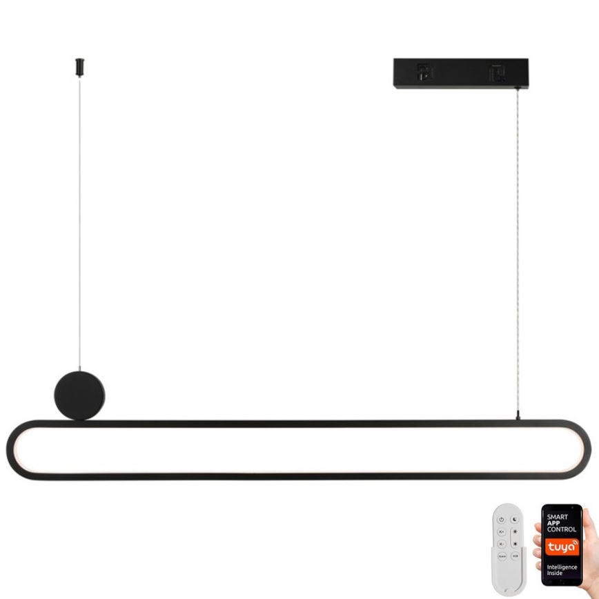 Immax NEO 07231L - Lámpara de araña LED regulable NEO LITE OVALE LED/50W/230V 2700-6500K Wi-Fi Tuya + control remoto