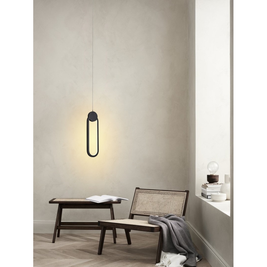 Immax NEO 07232L - Lámpara de araña LED regulable NEO LITE OVALE LED/22W/230V 2700-6500K Wi-Fi Tuya + control remoto