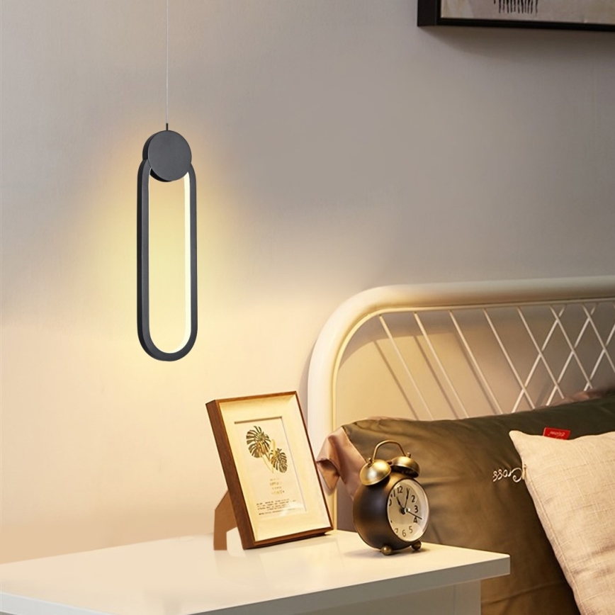 Immax NEO 07232L - Lámpara de araña LED regulable NEO LITE OVALE LED/22W/230V 2700-6500K Wi-Fi Tuya + control remoto