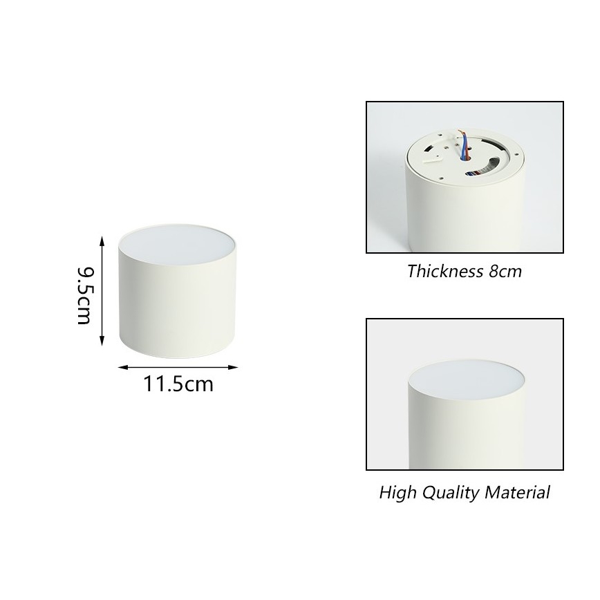 Immax NEO 07241L - Lámpara de techo LED regulable RONDATE LED/18W/230V 11,5cm Wi-Fi Tuya