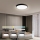Immax NEO 07248L - Plafón LED regulable NEO LITE SEMPLICI LED/36W/230V 3000-6000K Wi-Fi Tuya negro + control remoto