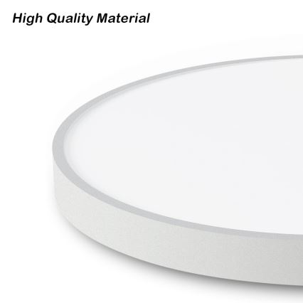 Immax NEO 07251L - Plafón LED regulable NEO LITE SEMPLICI LED/36W/230V 3000-6000K Wi-Fi Tuya blanco + control remoto