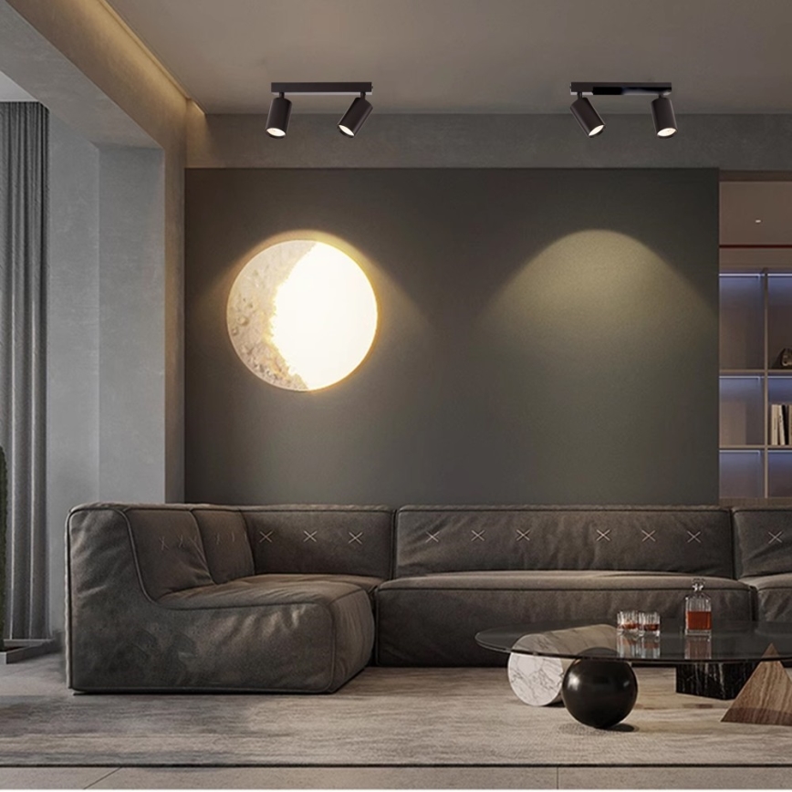 Immax NEO 07262W - LED RGB+CCT Foco regulable NEO LITE PUNTO 2xGU10/6W/230V Wi-Fi Tuya