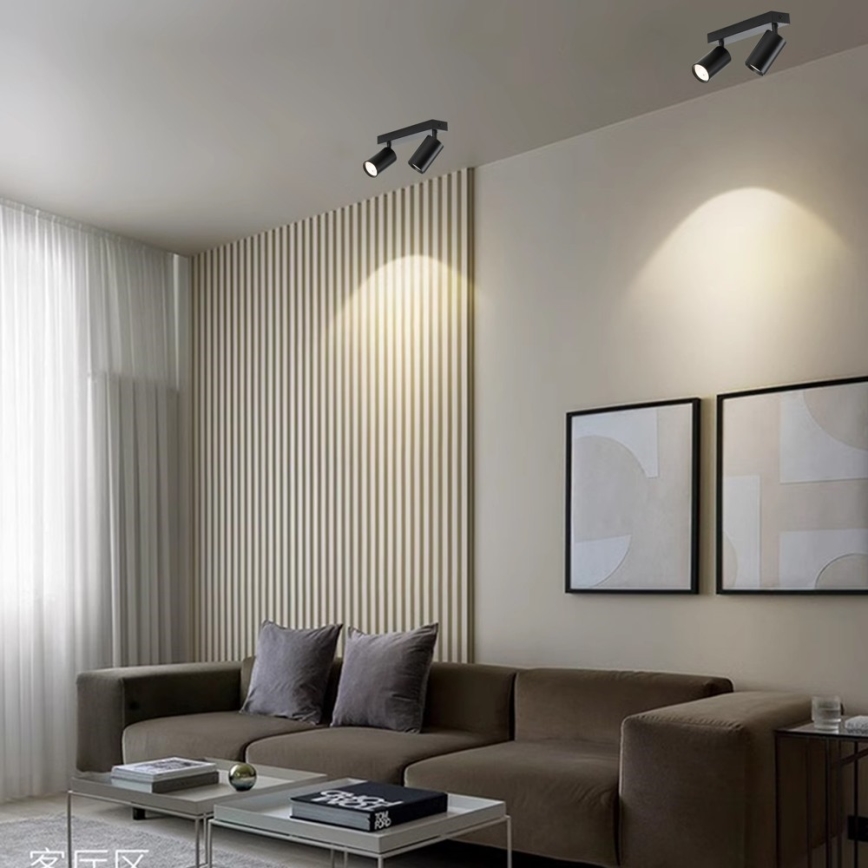 Immax NEO 07262W - LED RGB+CCT Foco regulable NEO LITE PUNTO 2xGU10/6W/230V Wi-Fi Tuya