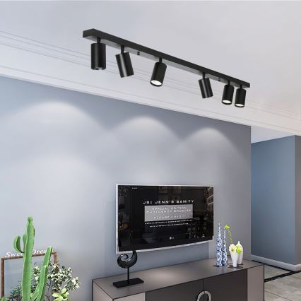 Immax NEO 07269Z - LED RGB+CCT Foco regulable NEO PUNTO 6xGU10/4,8W/230V Tuya
