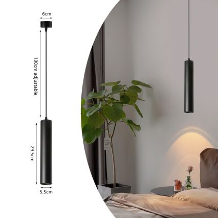 Immax NEO 07271Z - LED RGB+CCT Lámpara colgante regulable NEO PUNTO 1xGU10/4,8W/230V Tuya