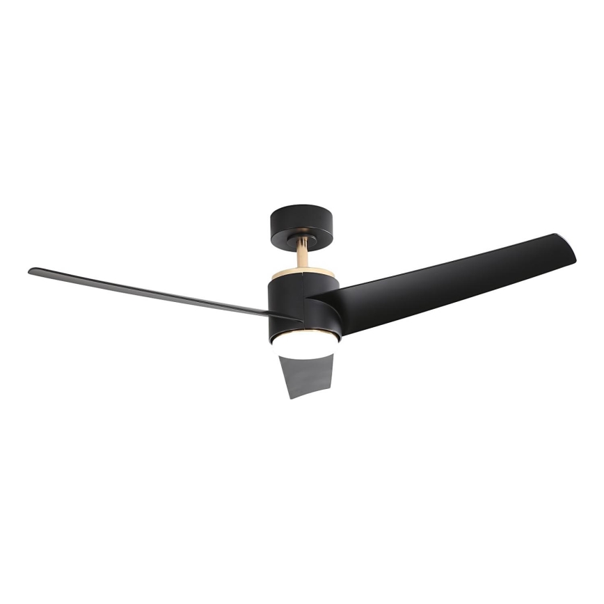 Immax NEO 07280L - Ventilador de techo LED BEAUTY LED/18W/230V Wi-Fi Tuya negro diá. 132 cm + control remoto