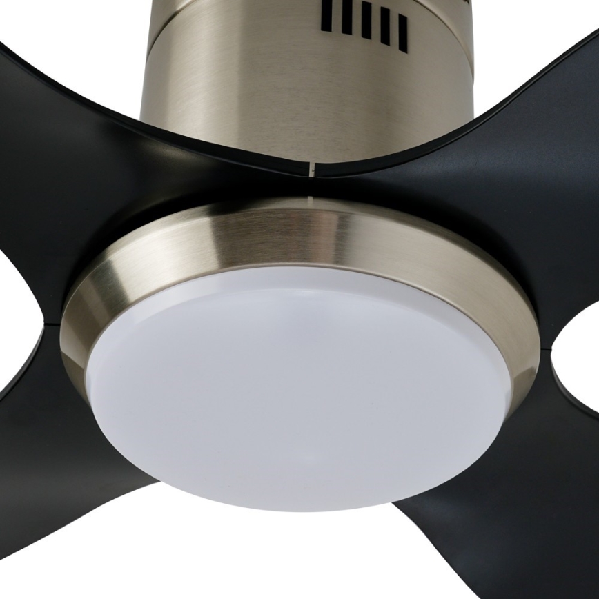 Immax NEO 07282L - Ventilador de techo con luz LED+CCT regulable PURE LED/24W/230V 3000/4000/6000K Wi-Fi Tuya + mando a distancia