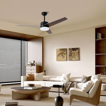 Immax NEO 07285L - LED+CCT Ventilador de techo regulable VARIABLE LED/24W/230V 3000/4000/6000K Wi‑Fi Tuya + mando a distancia