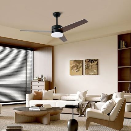 Immax NEO 07285L - LED+CCT Ventilador de techo regulable VARIABLE LED/24W/230V 3000/4000/6000K Wi‑Fi Tuya + mando a distancia