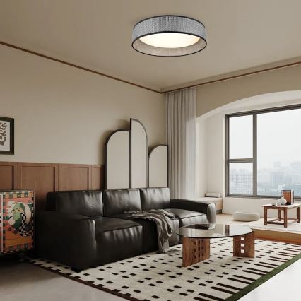 Immax NEO 07287L - LED+CCT Luminaria de techo regulable LONA LED/36W/230V 3000-6000K Wi-Fi Tuya Ø 45,5 cm + mando a distancia