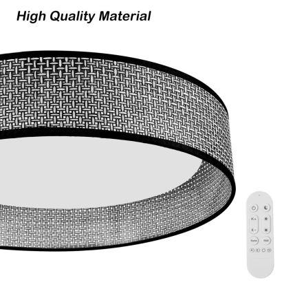 Immax NEO 07287L - LED+CCT Luminaria de techo regulable LONA LED/36W/230V 3000-6000K Wi-Fi Tuya Ø 45,5 cm + mando a distancia