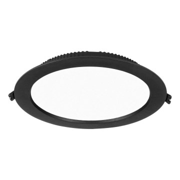 Immax NEO 07294L - Downlight LED empotrable regulable DOWN LED/36W/230V Wi‑Fi Ø 23 cm negro