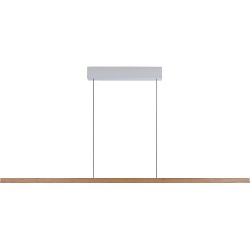 Immax NEO 07310L - Lámpara colgante LED regulable suspendida por cable con sensor MADEIRA LED/37 W/230 V, 157 cm, fresno