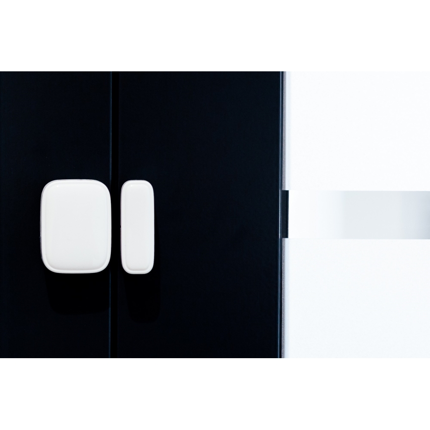 Immax NEO 07511L - SET 2x Sensor magnético para ventanas y puertas SMART 1xCR2032  Zigbee Tuya