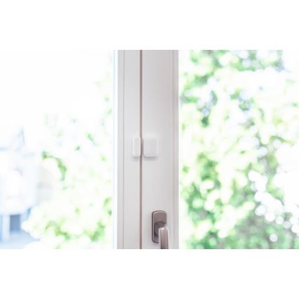 Immax NEO 07511L - SET 2x Sensor magnético para ventanas y puertas SMART 1xCR2032  Zigbee Tuya