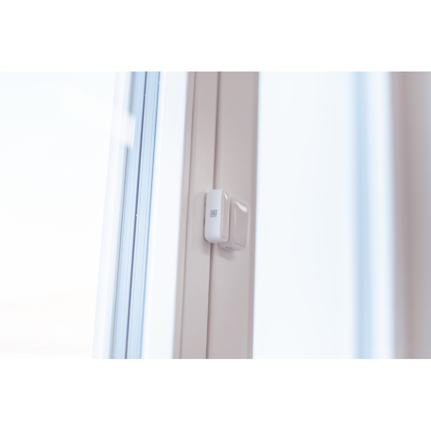 Immax NEO 07511L - SET 2x Sensor magnético para ventanas y puertas SMART 1xCR2032  Zigbee Tuya