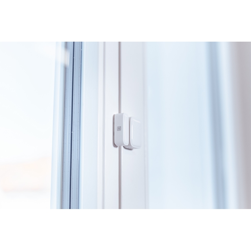 Immax NEO 07511L - SET 2x Sensor magnético para ventanas y puertas SMART 1xCR2032  Zigbee Tuya