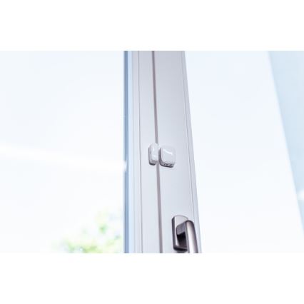Immax NEO 07511L - SET 2x Sensor magnético para ventanas y puertas SMART 1xCR2032  Zigbee Tuya