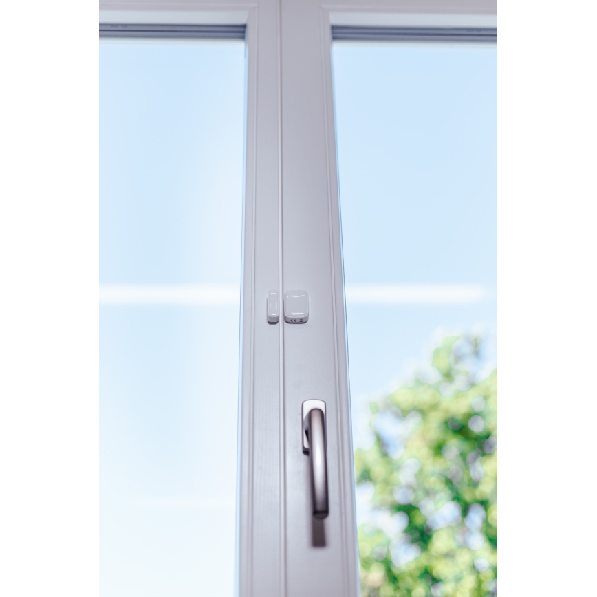Immax NEO 07511L - SET 2x Sensor magnético para ventanas y puertas SMART 1xCR2032  Zigbee Tuya