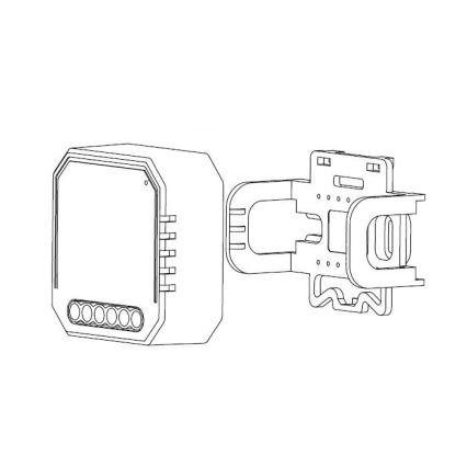 Immax NEO 07521L - Controlador inteligente con medidor de potencia V6 Tuya de 1 botón