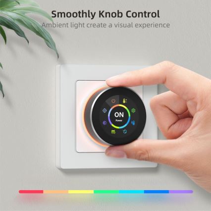 Immax NEO 07535L - Termostato inteligente para calefacción por suelo radiante eléctrica 230 V/16 A Wi-Fi Tuya