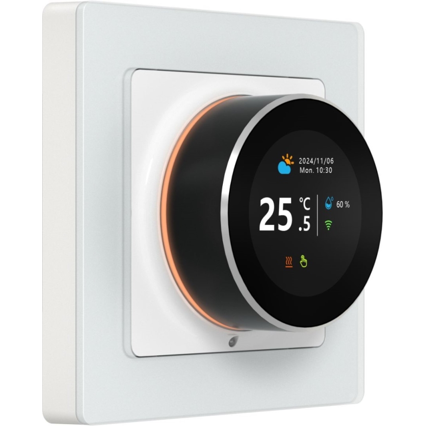 Immax NEO 07535L - Termostato inteligente para calefacción por suelo radiante eléctrica 230 V/16 A Wi-Fi Tuya