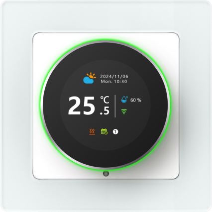Immax NEO 07535L - Termostato inteligente para calefacción por suelo radiante eléctrica 230 V/16 A Wi-Fi Tuya