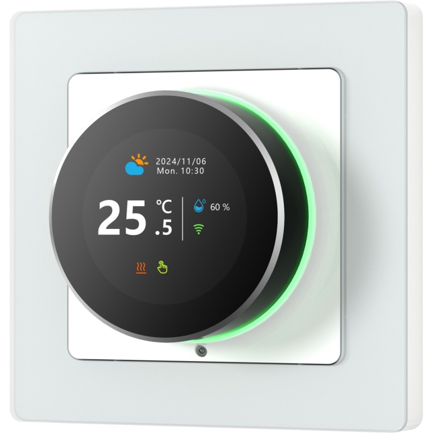 Immax NEO 07535L - Termostato inteligente para calefacción por suelo radiante eléctrica 230 V/16 A Wi-Fi Tuya