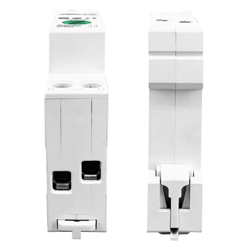 Immax NEO 07573L - Interruptor inteligente monofásico 1-63A Tuya