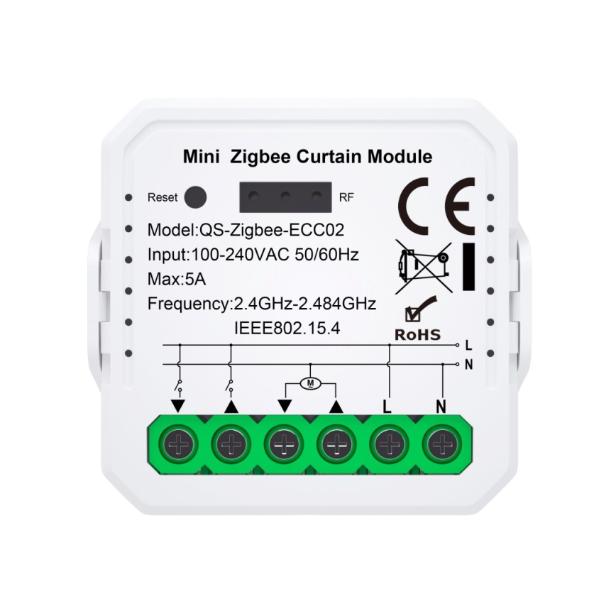 Immax Neo 07580L - Controlador inteligente para persianas y contraventanas Tuya
