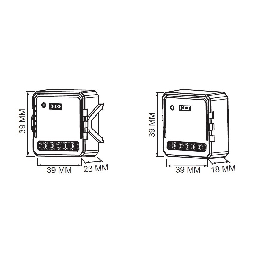 Immax Neo 07580L - Controlador inteligente para persianas y contraventanas Tuya